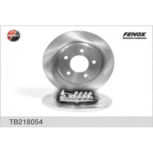 Диск Тормозной Mazda 3 2.0-2.3 03-/5 1.6-2.0 05- Задний FENOX 