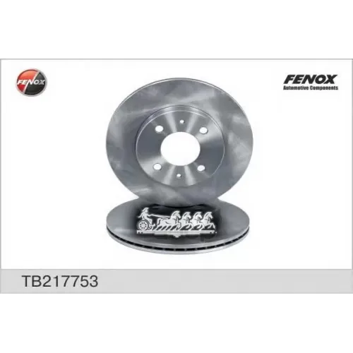 Диск Тормозной Hyundai Accent (Lc) 00-06 Передний Вент. FENOX 