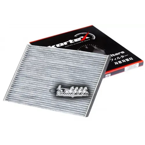 Фильтр Салонный Toyota Avensis (T250) 03-09/Corolla (E12) 02-08 (Угольный) KORTEX 