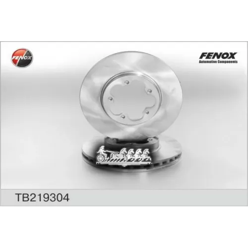 Диск Тормозной Ford Transit 06- Передний Вент.d 280Мм. FENOX 