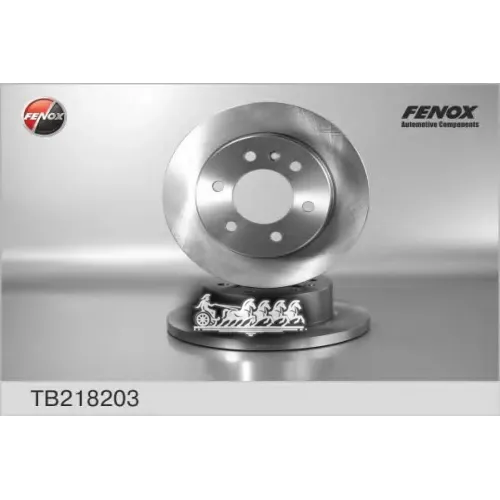 Диск Торм.зад.mercedes Sprinter 06-, Vw Crafter 06- FENOX 