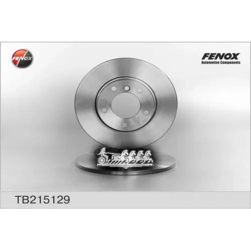 Диск Тормозной Bmw 3 E36 1.6-1.9 90-00 Передний Не Вент.d 286Мм. FENOX 
