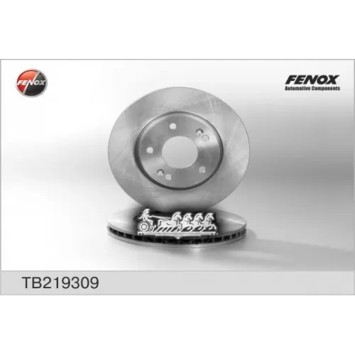 Диск Тормозной Hyundai Elantra 1.6 06- Передний Вент.d 275Мм. FENOX 