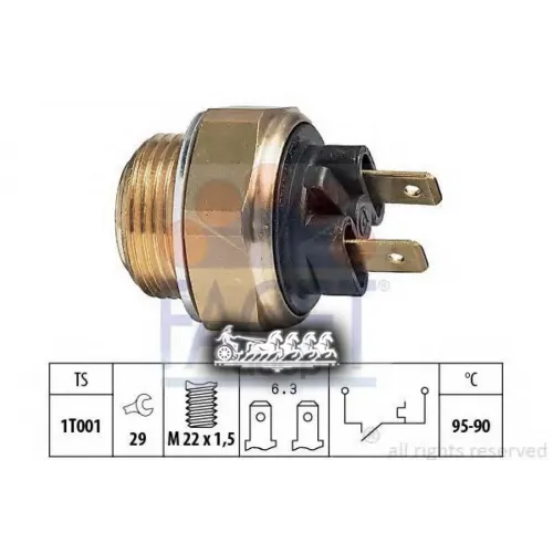 Датчик Включения Вентилятора Facet 7.5020