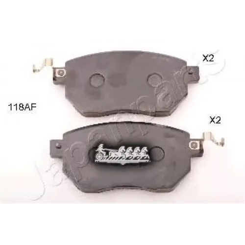 Колодки Тормозные Дисковые Japanparts PA-118AF
