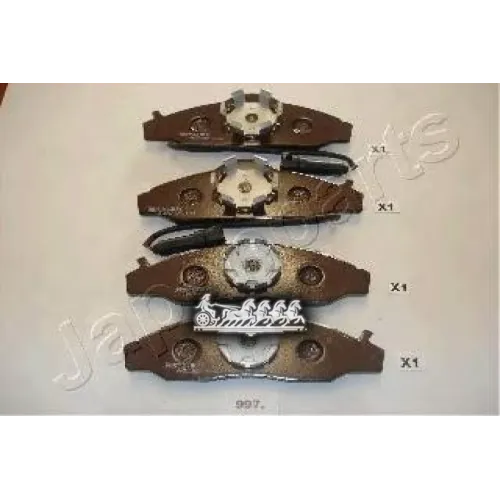 Колодки Тормозные Дисковые Japanparts PA-997AF