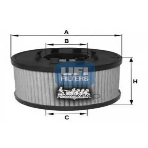 Фильтр Масляный Opel Astra H/Corsa D 1.3 Cdti/Suzuki Swift UFI 25.043.00