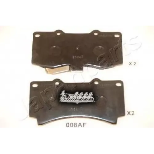 Колодки Тормозные Передние Japanparts PA-008AF