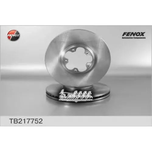 Диск Тормозной Ford Transit 2.0D 00-06 Передний Вент.d 276Мм. FENOX 