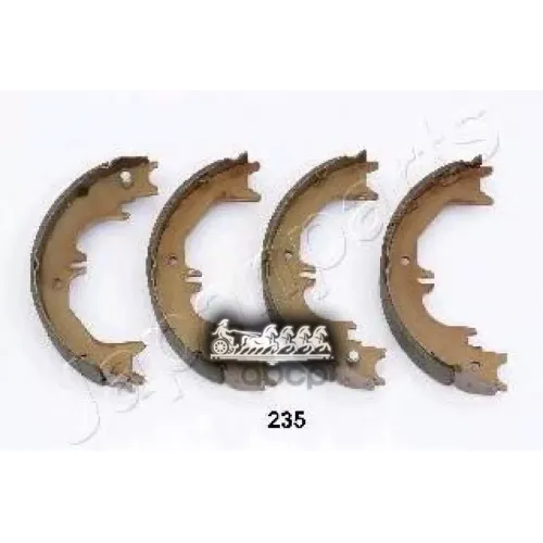 Комплект Тормозных Колодок, Стояночная Тормозная Система Japanparts 