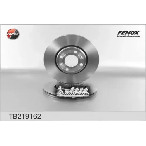 Диск Тормозной Lada Largus/Vesta/Nissan Note 06-/Renault Megane Ii Перед.вент. FENOX 