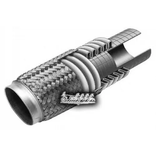 Гофра Глушителя D52x126mm Bosal 