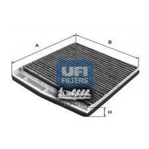 Фильтр Салона Volvo S80/Xc90 Угольный UFI 54.126.00