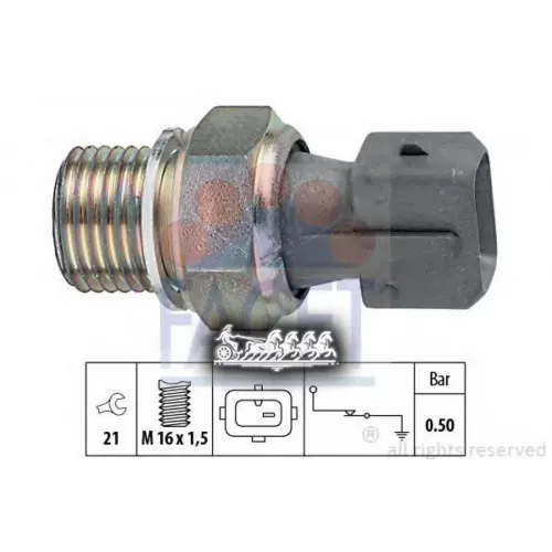 Датчик Давления Масла Facet 7.0116