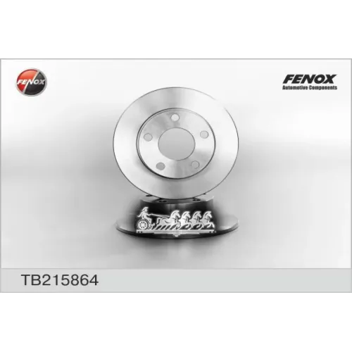 Диск Тормозной Audi A100 91>94/A6 95>05/Vw Passat 97>05 Задний FENOX 