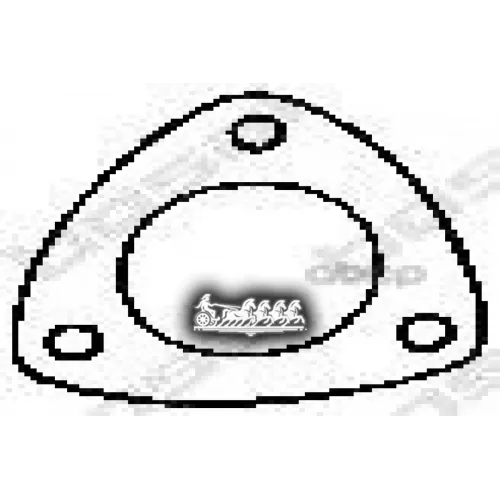 Прокладка Глушителя (V.w. Polo 01-06 ) Bosal 