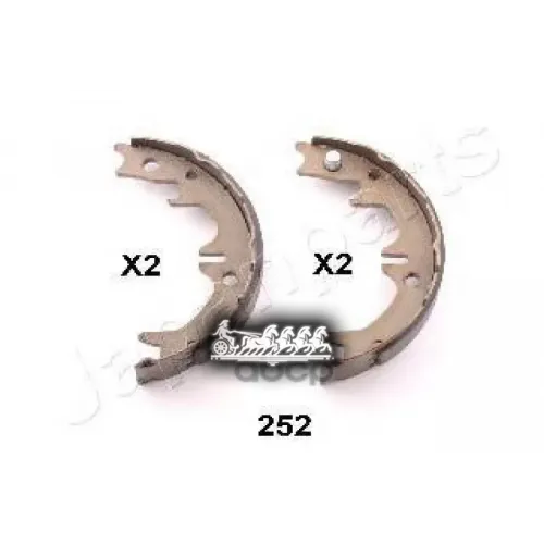 Комплект Тормозных Колодок Стояночная Тормозная Система Japanparts GF-252AF