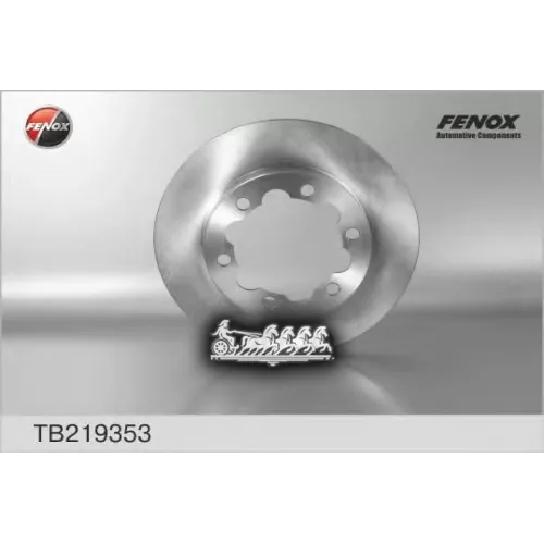 Диск Тормозной Mercedes Sprinter 06>/Vw Crafter (3/3.5/5T) 06> Задний Вент. FENOX 