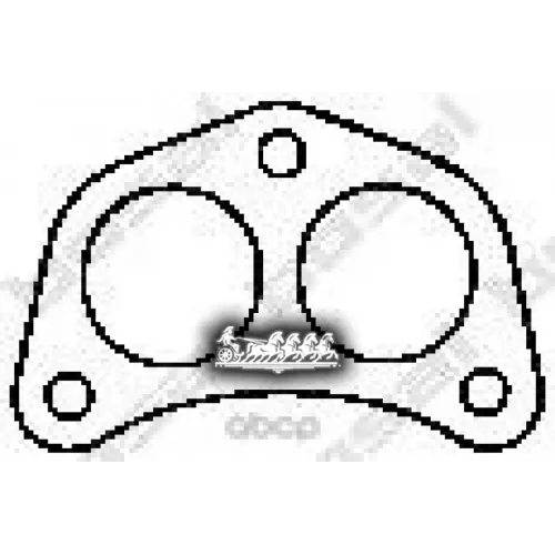 Прокладка Глушителя (Mits Spacestar 98-00 ) Bosal 