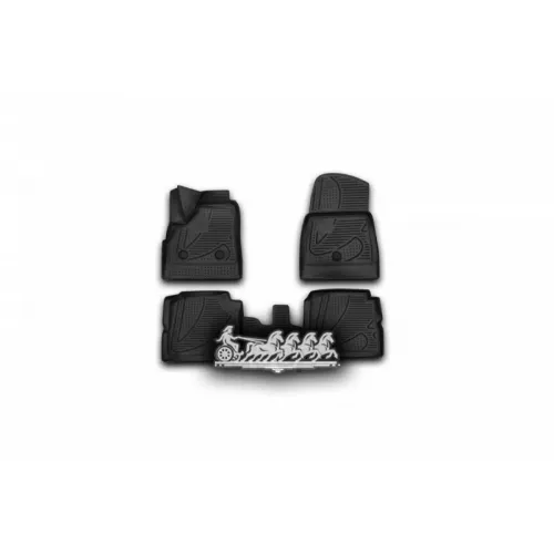 Коврики 3D В Салон Lada 4Х4 5D2009->4 Шт. (Полиуретан) Autofamily 