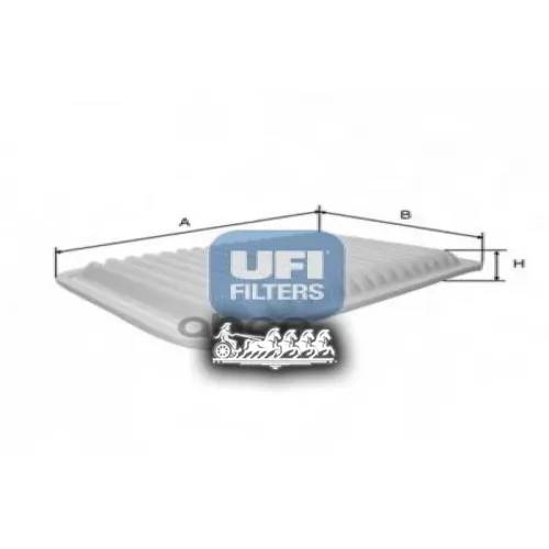 Фильтр Воздушный Mazda 3 -09/-13 1.6 UFI 
