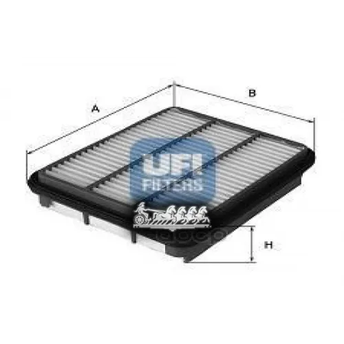Фильтр Воздушный Hyundai Elantra/I30/Kia Ceed 1.4-2.0 06- UFI 30.454.00