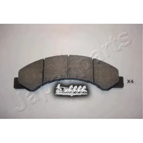 Комплект Тормозных Колодок Дисковый Тормоз Japanparts PA-909AF