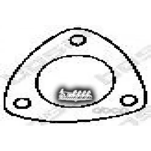 Прокладка Глушителя (Rena Laguna Ii 05-07 ) Bosal 