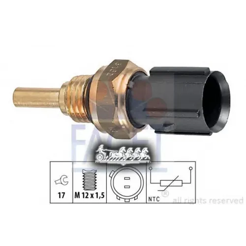 Датчик Температуры Охлаждающей Жидкости Facet 7.3162