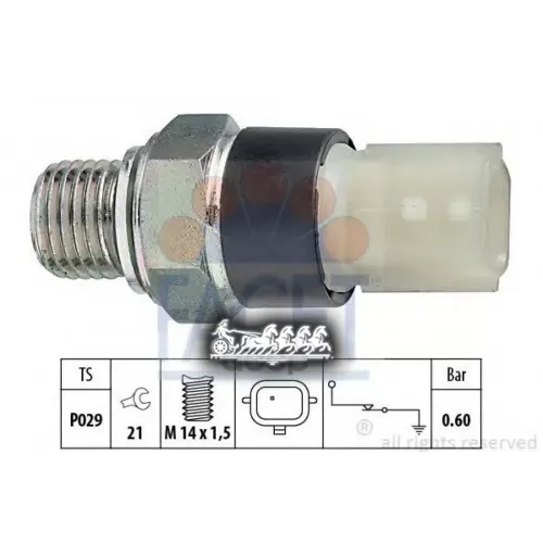 Датчик Давления Масла Facet 7.0178