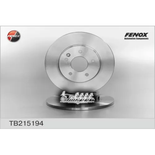 Диск Тормозной Mercedes W202 93-00 Передний D 284Мм. FENOX 