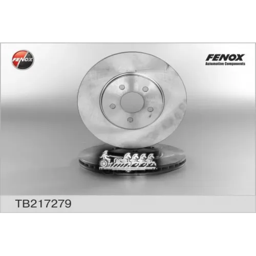 Диск Тормозной Ford Mondeo Iii 00>/Jaguar X-Type 01> Передний Вент. FENOX 