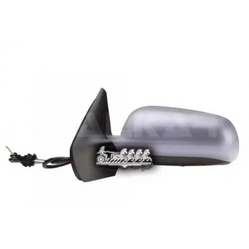 Зеркало Заднего Вида Vw Golf Iv 97-03 Мех.асферич.грунт.лев. (В Сборе) ALKAR 