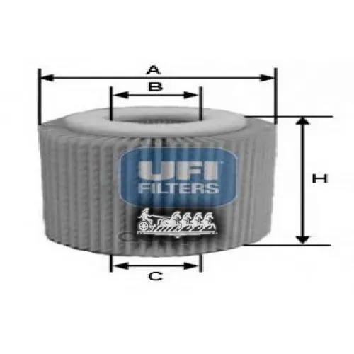 Фильтр Масляный Lexus Rx/Toyota Camry 3.5 06- UFI 25.150.00
