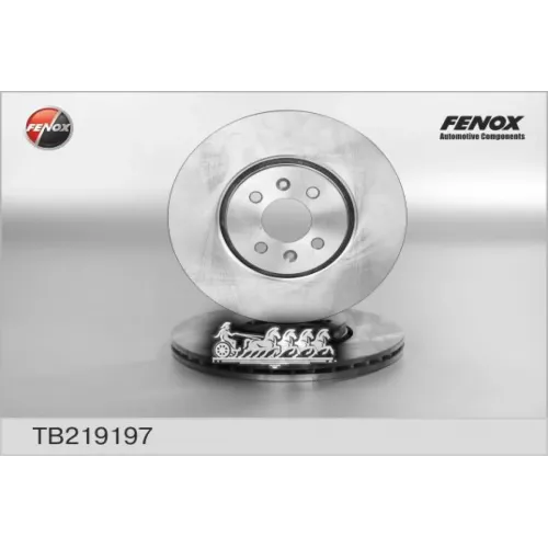 Диск Тормозной Renault Scenic Ii/Grand Scenic Ii 1.5-2.0 03- Перед. Вент.d 300Мм FENOX 