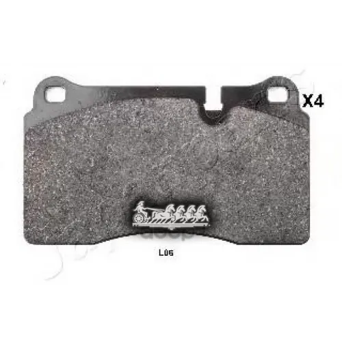 Колодки Тормозные Дисковые Передние Japanparts PA-L06AF