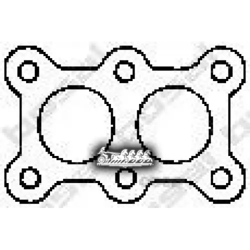 Прокладка Глушителя (Audi A3 96-03 ) Bosal 
