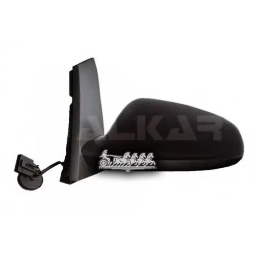 Зеркало Заднего Вида Opel Astra J 09- Электрич.склад.асферич.подогрев.грунт.лев. (В Сборе) ALKAR 