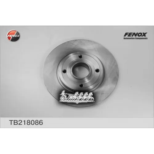 Диск Торм.зад.renault Clio 05-, Grand Modus 08-, Megane 02-08, Modus 04- FENOX 