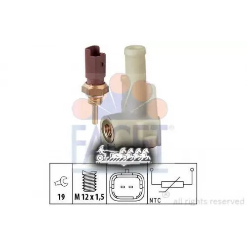 Датчик Температуры 7.3326K Facet 7.3326K