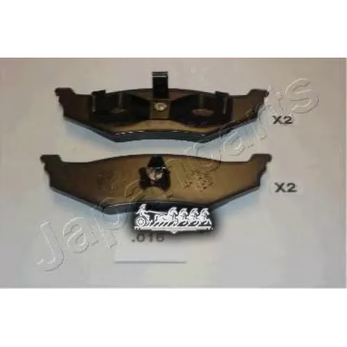 Колодки Тормозные Дисковые Japanparts PP-016AF