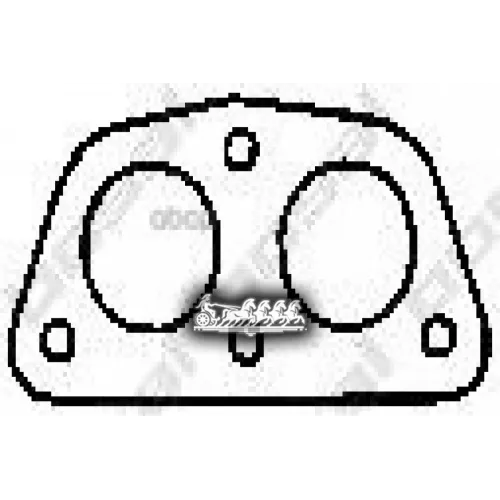 Прокладка Глушителя (Bmw 120I 04-07 ) Bosal 