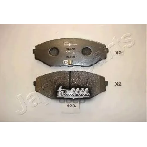 Колодки Тормозные Дисковые Japanparts PA-120AF