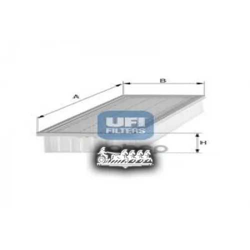 Фильтр Воздушный Renault/Opel Kangoo/Megane/Movanovivaro 99- 1.9Dti UFI 