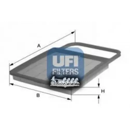 Фильтр Воздушный UFI 30.345.00