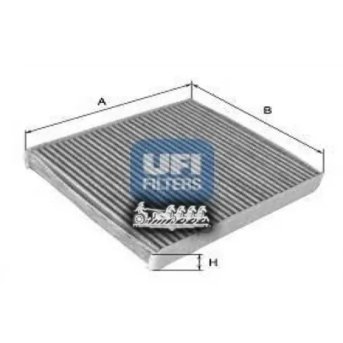 Фильтр Салона Mb W169/W245 Угольный UFI 54.146.00