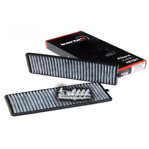 Фильтр Салона Hyundai Accent/Getz 02- (Компл. 2 Шт.) (Угольный) KORTEX 