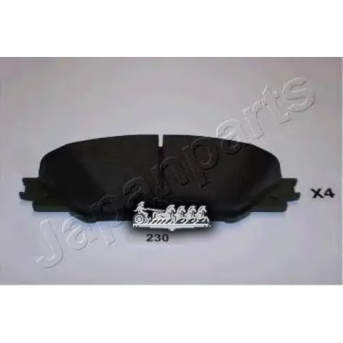 Колодки Тормозные Дисковые Japanparts PA-230AF