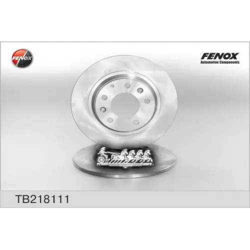 Диск Тормозной Mazda 6 07>/Mx-5 08>/Mazda 323 01>04/Mazda 626 99>02 Задний FENOX 