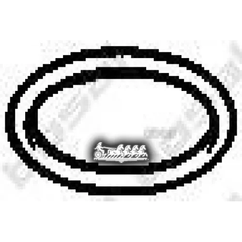 Прокладка Глушителя (Hond Prelude 84-87 ) Bosal 